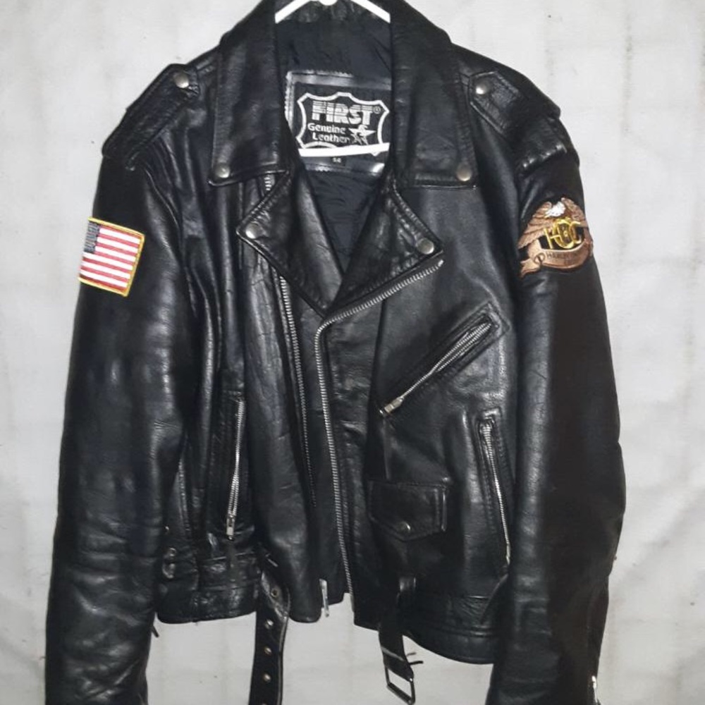 Harley Davidson Leather motorcycle Jacket